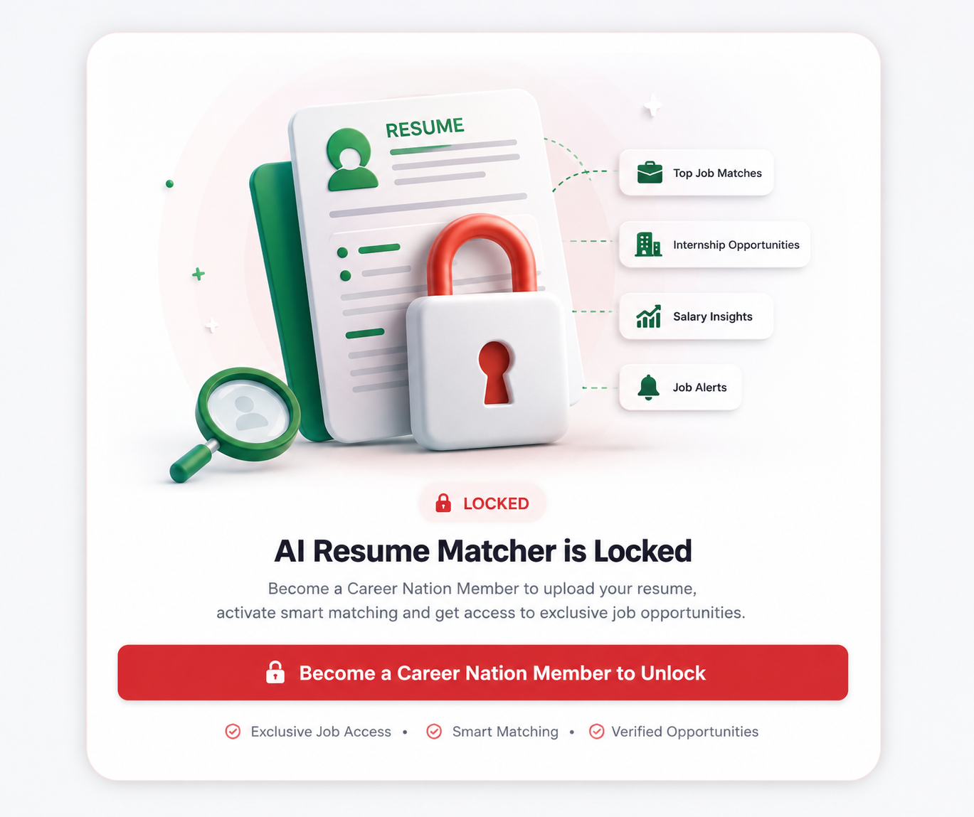 Career Nation AI Resume Matcher